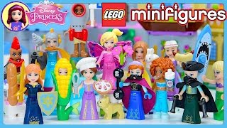 Disney Princess Dress Up in Lego Minifigures Costumes Series 17 Complete Set Silly Play Kids Toys [upl. by Ocihc914]