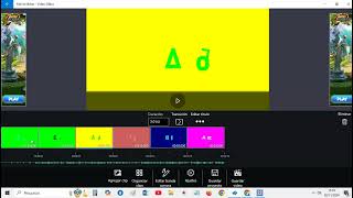 how to make greek artistic letter with bahnschrift bold font in video maker pro Most Viewed Video [upl. by Candie]