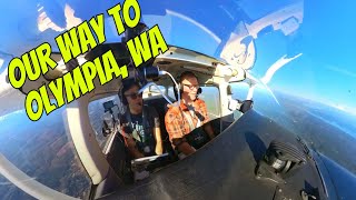 😎🤩In Route to Olympia  3 aviationadventures [upl. by Joel]