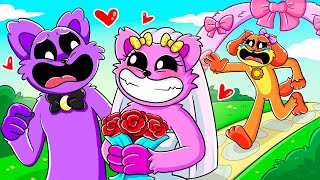 Poppy Playtime Chapter 4 Animation  CATNAP GET MARRIED TO GIRLFRIEND LOVE STORY  SG Toons [upl. by Sheilah]