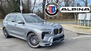 2024 BMW Alpina XB7 POV Start Up Test Drive Walkaround and Review [upl. by Onivla]