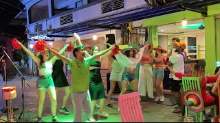 Ao Nang Beach Krabi Nightlife 2024 [upl. by Earahs]