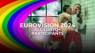 Eurovision 2024 All LGBTQ Participants [upl. by Elli]