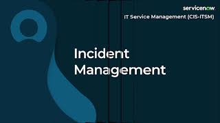 014 ITSM Incident Management  ServiceNow ITSM ServiceNow ITSM Exam Prep [upl. by Errecart]