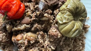 Mbahalmbakhalou saloum food gambianfood senegal foodie cooking gambia [upl. by Enoj]