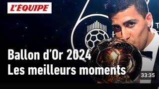 Cérémonie de remise du Ballon dor 2024 [upl. by Bahe]