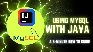 Using MySQL with Java using IntelliJ IDEA Community Edition [upl. by Enibas879]