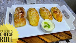 ♨️♨️ Chicken Cheese roll ചിക്കൻ ചീസ് റോൾbreakfast dinner Ideas [upl. by Sanger]