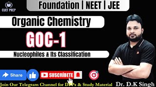 3 General Organic Chemistry  Nucleophile  Classification of Nucleophiles  Practice Question [upl. by Anina]