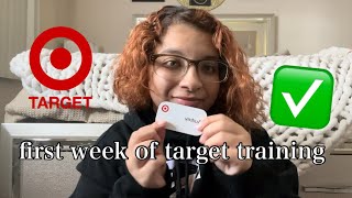 First Week of Target Training  orientation training schedule [upl. by Dranyam]