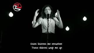 Supercut  Lorde Lyrics  Sub EspañolLIVE [upl. by Lucine711]