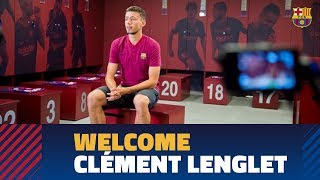 EXCLUSIVE CLÉMENT LENGLET Barça have a unique style [upl. by Lawley]