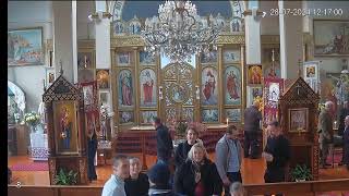 Ukrainian Autocephalous Orthodox church Essendon service [upl. by Yelah514]