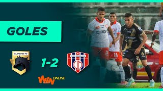 Llaneros vs Real Cartagena goles  Torneo BetPlay Dimayor 2023I  Fecha 15 [upl. by Llerehs]