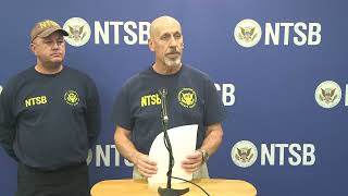 NTSB Media Brief  Airbus EC130 Helicopter Crash Feb 10 livestream [upl. by Hgielrahc373]