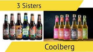 Coolberg vs 3 Sisters Indian NonAlcoholic Drinks [upl. by Attenal]