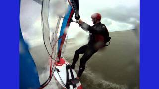 Windsurfing Caseville MI August 14 2011 Lake Huron [upl. by Guthry]