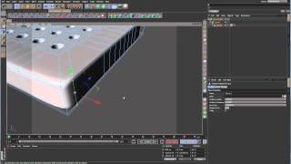 SubD Modeling in C4D  Lesson 12  Array of Holes [upl. by Nudd]