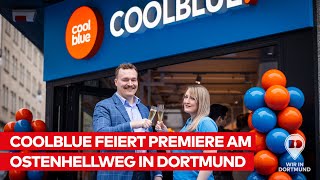 Coolblue feiert Premiere am Ostenhellweg in Dortmund [upl. by Dnomyaw]