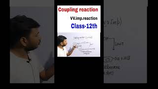 Coupling reaction chemistry class12 important reaction [upl. by Lejna]