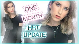 MTF  HRT UPDATE  ONE MONTH  amp DYSPHORIA STORY [upl. by Shawna]