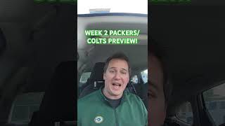 COLTS VS PACKERS PREVIEW nfl packers colts [upl. by Ahsea]