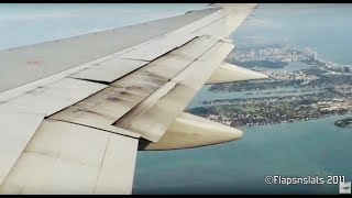 MUST WATCH Awesome AA 757200 Landing Miami MIA [upl. by Gautier65]