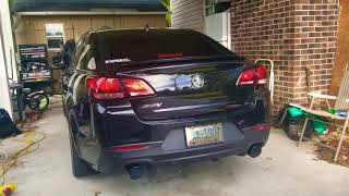 Chevy SS with custom exhaust with SpinTech 9000s mufflers [upl. by Myra]