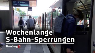 Zahlreiche Sperrungen SBahnBetrieb in den Sommerferien eingeschränkt [upl. by Kone306]