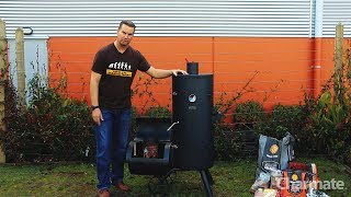 Charmate Ned Vertical Offset Smoker [upl. by Yekcaj]