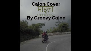 Cajon Cover Maila cajoncover music cajon [upl. by Pinter]