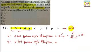 Cara mudah menyelesaikan Latihan soal Peluang bagian 1 No 1  5 [upl. by Derry]