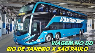 VIAJANDO no SEMI LEITO DD da ÁGUIA BRANCA RIO DE JANEIRO X SÃO PAULO NO G8 DD [upl. by Cowen558]