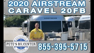 2020 Airstream Caravel 20FB  Petes RV Rough Cuts [upl. by Assenov]