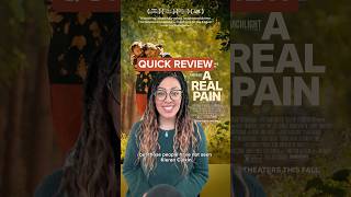 Jesse Eisenberg writes and directs but A REAL PAIN is Kieran Culkin’s movie quickmoviereview [upl. by Emina]