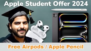 Apple Back To School Offer 2024  Free AirPods  Free Apple Pencil [upl. by Llener]