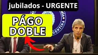 Urgente❗ PAGO DE DOBLE BONO confirmado para los JUBILADOS Y PENSIONADOS de la anses [upl. by Mharba709]