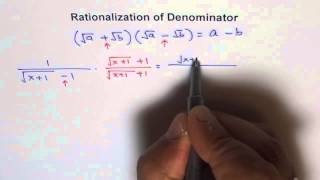 Rationalize Denominator [upl. by Pantheas]