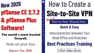 pfSense 270 New  OpenVPN Quick amp Easy  SitetoSite VPN PeertoPeer Shared Key [upl. by Alexina]