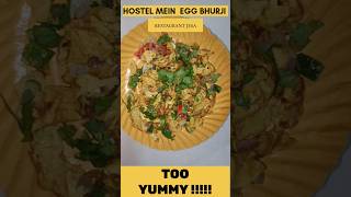 Hostel mein restaurant jesa egg fry banayaa too yummy 😋🤤eggrecipe eggfry hosteller food [upl. by Ainerbas]