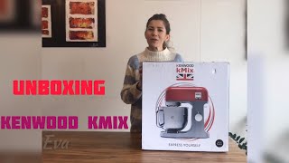 Kenwood kmix UNBOXING amasadoramixer [upl. by Llemmart487]