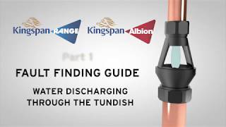 Unvented Cylinder Fault Finding Guide  Water Discharging Through the Tundish  Kingspan Hot Water [upl. by Watkin887]