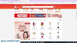 Hướng dẫn sử dụng BocLinkVNNet để bẫy Link Shopee [upl. by Hailee288]