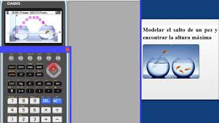 Modela imágenes con movimiento utilizando la graficadora Casio fxCG50 [upl. by Lamonica]