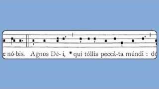 Agnus Dei XVIII Weekdays in Advent amp Lent [upl. by Eednus230]