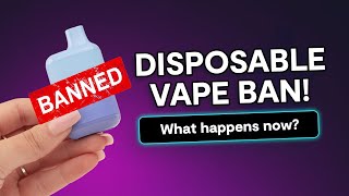 The UK Bans Disposable Vapes  What Next [upl. by Gisella]