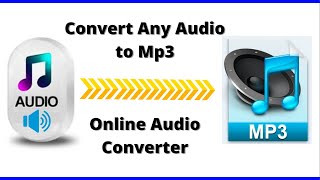 How to Convert Any Audio File to mp3 Online Audio Converter [upl. by Hayden]