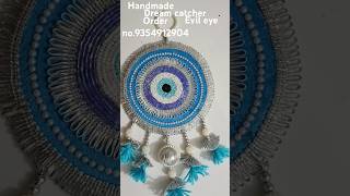 diyhandmadedreamcatcherevil eyeshorts youtubeshorts craftsytshortsviral trendingsubscribe [upl. by Marelya]