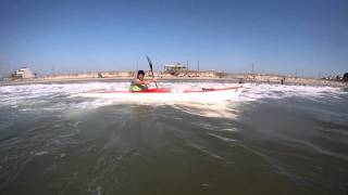 PampH Sea Kayaks Aries 155 hotdogging raw [upl. by Kearney308]