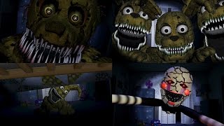 FNaF Custom Jumpscares COMPILATION  FNAF 4  WayTwo [upl. by Creight885]